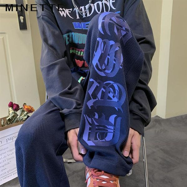 mens pants y2k retro waffle hip hop casual ins high street brand wide leg men women straight loose trousers streetwear 230329, Black
mens pants y2k retro waffle hip hop casual ins high street brand wide leg men women straight loose trousers streetwear 230329, Black