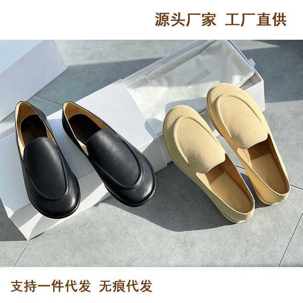 the row the grade row lefu single shoes flat sole round toe comfort cowhide workplace small leather shoes french women's single shoes d, Black
the row the grade row lefu single shoes flat sole round toe comfort cowhide workplace small leather shoes french women's single shoes d, Black