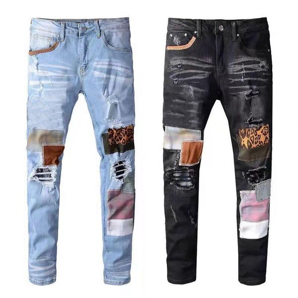 designer mens jeans jeans hip hop style luxury denim retro distressed ripped biker jean pant slim fit motorcycle men clothing size 28 uqg, Blue
designer mens jeans jeans hip hop style luxury denim retro distressed ripped biker jean pant slim fit motorcycle men clothing size 28 uqg, Blue