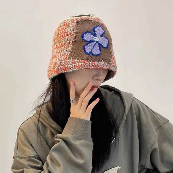 wide brim hats winter new hand-woven knitted bucket hat women's warm beanie hat women's korean niche design retro casual knitted h, Blue;gray
wide brim hats winter new hand-woven knitted bucket hat women's warm beanie hat women's korean niche design retro casual knitted h, Blue;gray