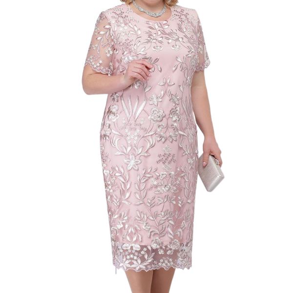 plus size dresse short sleeve elegant lace size ladies round neck peplum es for women wedding party gowns outfit 230330, Black
plus size dresse short sleeve elegant lace size ladies round neck peplum es for women wedding party gowns outfit 230330, Black