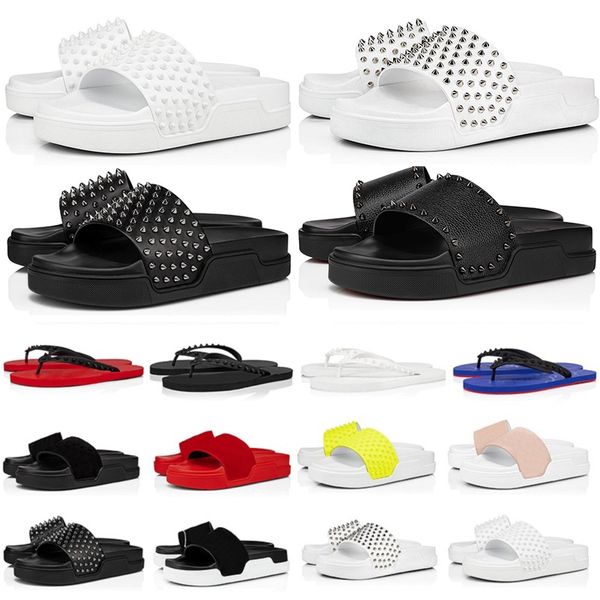 luxury flip flops slippers designer sandals men women fashion outdoor slides triple black white spikes mens flat beach l ppatform sandal wit
luxury flip flops slippers designer sandals men women fashion outdoor slides triple black white spikes mens flat beach l ppatform sandal wit