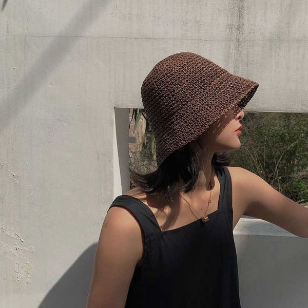 wide brim hats new 2023 summer new folding straw hat outdoor beh sun hats for women solid color bucket hat women goros caliente para mujer p, Blue;gray
wide brim hats new 2023 summer new folding straw hat outdoor beh sun hats for women solid color bucket hat women goros caliente para mujer p, Blue;gray