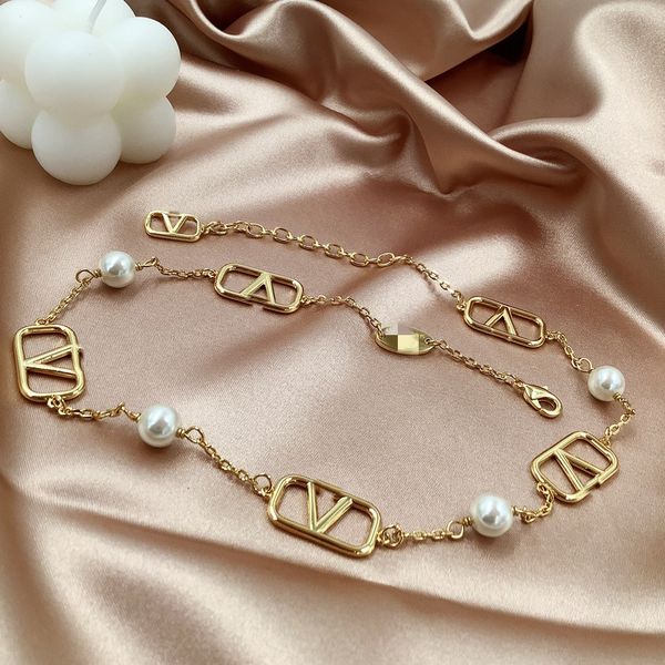 2023 necklace designer for women stud luxury gold heart shape pearl crystal gold double v letter 925s silver jewelry classic-15
2023 necklace designer for women stud luxury gold heart shape pearl crystal gold double v letter 925s silver jewelry classic-15