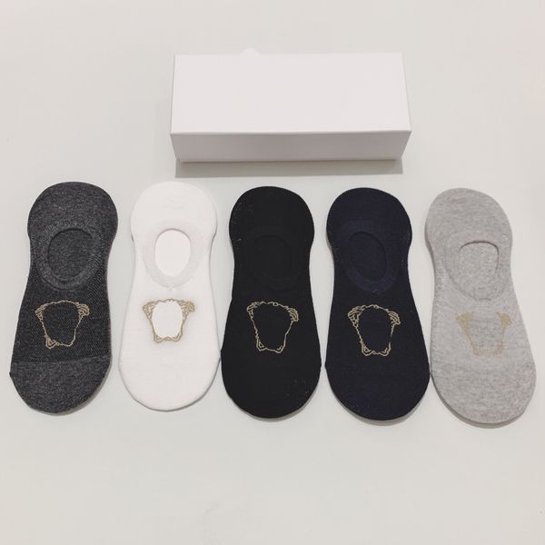 men's socks designer female high-quality cotton joker classic ankle letter breathable black and white football basketball socks 5 pairs
men's socks designer female high-quality cotton joker classic ankle letter breathable black and white football basketball socks 5 pairs