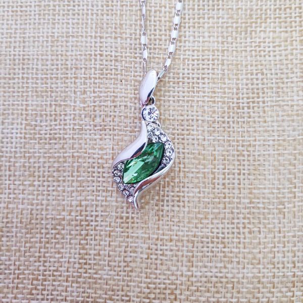 10 sets/lot popular angel elf shape pendant necklace inlaid superior crystal twinkle decorate adjeustable length non fading american style o, Silver
10 sets/lot popular angel elf shape pendant necklace inlaid superior crystal twinkle decorate adjeustable length non fading american style o, Silver