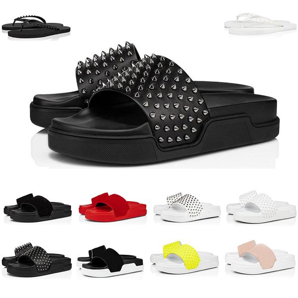 luxury flip flops slippers designer sandals men women fashion cool slides triple black white spikes mens flat beach l ppatform sandal with b
luxury flip flops slippers designer sandals men women fashion cool slides triple black white spikes mens flat beach l ppatform sandal with b