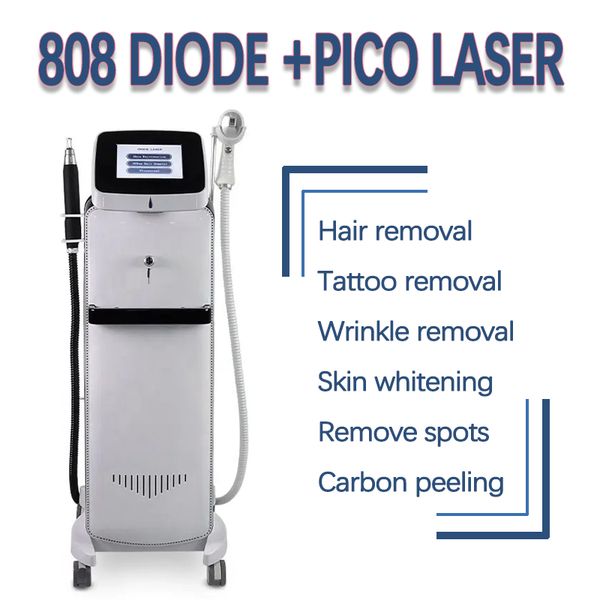 professional 808nm diode laser hair removal machine remove spots carbon peeling beauty device 810 picosecond nd yag tattoo removal, Black
professional 808nm diode laser hair removal machine remove spots carbon peeling beauty device 810 picosecond nd yag tattoo removal, Black