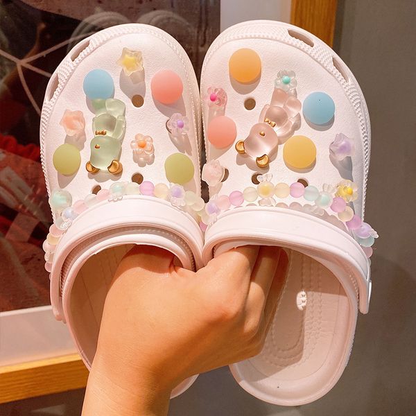 shoe parts accessories 1 set cute colorful bear croc charms for diy decoration charm clogs children kids boy women girls gifts 230330, White;pink
shoe parts accessories 1 set cute colorful bear croc charms for diy decoration charm clogs children kids boy women girls gifts 230330, White;pink