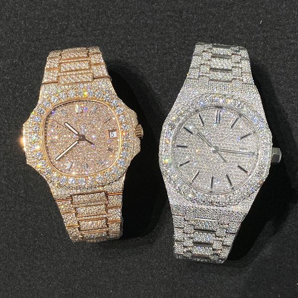 luxury mens designer watch for men movement watches moissanite watch mens watch diamond iced out watch montre homme automatic montre de luxe, Slivery;brown
luxury mens designer watch for men movement watches moissanite watch mens watch diamond iced out watch montre homme automatic montre de luxe, Slivery;brown