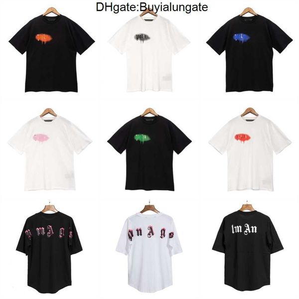 chao brand palm drop shoulder t-shirt real correct version pa angel casual foam letter printing short sleeve nxf0, White;black
chao brand palm drop shoulder t-shirt real correct version pa angel casual foam letter printing short sleeve nxf0, White;black
