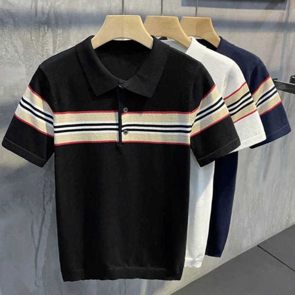 casual polo shirt men short sleeved tshirt burb designer tshirt cotton sweatshirt tb stripe pullover tee jacket button shirts, White;black
casual polo shirt men short sleeved tshirt burb designer tshirt cotton sweatshirt tb stripe pullover tee jacket button shirts, White;black
