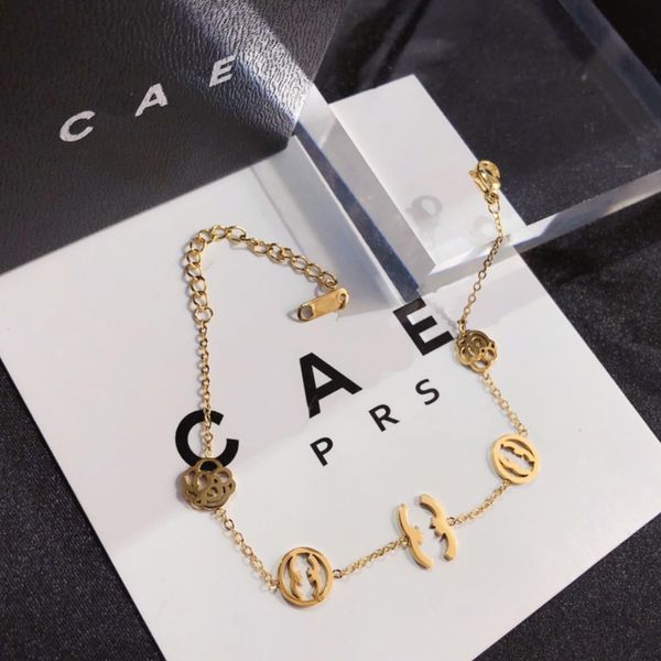 fashion luxury chain bracelet designer camellia bracelets luxury couple gold plated bracelet design gift accessories for women wedding party, Black
fashion luxury chain bracelet designer camellia bracelets luxury couple gold plated bracelet design gift accessories for women wedding party, Black