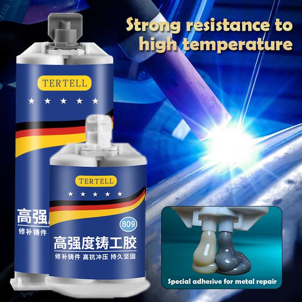 100pcs/lot casting repair adhesive 100/50ml high temperature resistant liquid metal welding filler metal repair adhesive for metal casting d
100pcs/lot casting repair adhesive 100/50ml high temperature resistant liquid metal welding filler metal repair adhesive for metal casting d