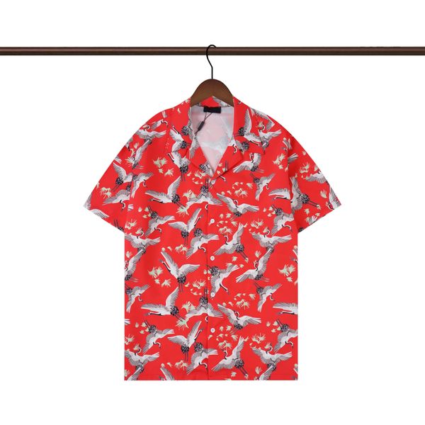 23ss luxury designer shirts mens fashion geometric print bowling shirt hawaii floral casual shirts men slim fit short sleeve dress -3xl, White;black
23ss luxury designer shirts mens fashion geometric print bowling shirt hawaii floral casual shirts men slim fit short sleeve dress -3xl, White;black