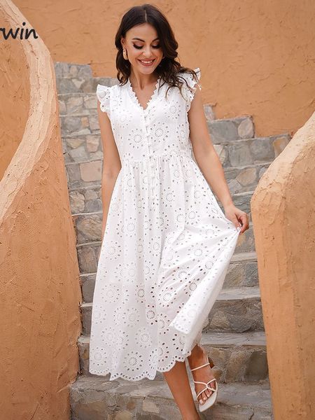 casual dresses marwin long simple casual solid hollow cotton holiday style high waist fashion mid calf summer dress vesidos 230330, Black;gray
casual dresses marwin long simple casual solid hollow cotton holiday style high waist fashion mid calf summer dress vesidos 230330, Black;gray