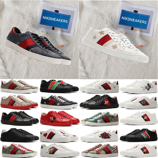 2023 casual shoes designer sneakers womens shoes sports trainers tiger embroidered white green red stripes sneaker walking men women ace bee, Black
2023 casual shoes designer sneakers womens shoes sports trainers tiger embroidered white green red stripes sneaker walking men women ace bee, Black