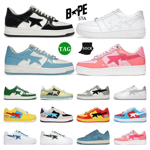 fashion mens casual shoes bapestas women sneakers stas triple black white combo pink leather camo blue beige suede outdoor men trainers
fashion mens casual shoes bapestas women sneakers stas triple black white combo pink leather camo blue beige suede outdoor men trainers