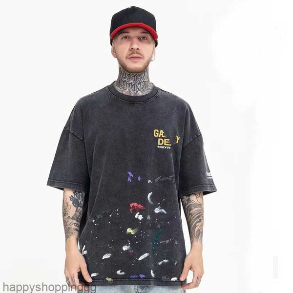 men's t-shirts high street fashion galleryes depts designer non-spray print retro loose-fitting women's short-sleeved shirtsfrys, White;black
men's t-shirts high street fashion galleryes depts designer non-spray print retro loose-fitting women's short-sleeved shirtsfrys, White;black