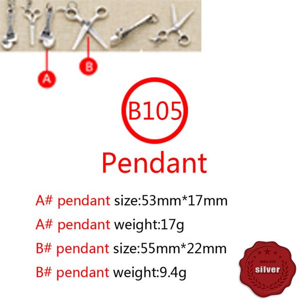 b105 s925 sterling silver pendant personalized punk style retro hip hop simple scissor wrench cross flower letter shape gift for lover
b105 s925 sterling silver pendant personalized punk style retro hip hop simple scissor wrench cross flower letter shape gift for lover