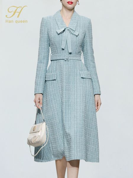 casual dresses h han queen vintage bow tweed women's autumn winter vestibus vintage elegant fashion casual office party dress 230330, Black;gray
casual dresses h han queen vintage bow tweed women's autumn winter vestibus vintage elegant fashion casual office party dress 230330, Black;gray