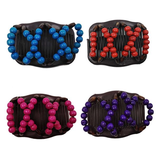 magic hairpin cr21 fashionable and exquisite imitation wood double-row changeable hairpin wooden bead magic hair comb, Golden;silver
magic hairpin cr21 fashionable and exquisite imitation wood double-row changeable hairpin wooden bead magic hair comb, Golden;silver