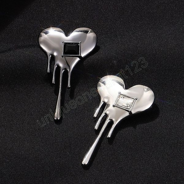 creative crystal rhinestone heart-shaped brooches suit collar pin women girls punk style love heart brooch fashion jewelry gifts, Gray
creative crystal rhinestone heart-shaped brooches suit collar pin women girls punk style love heart brooch fashion jewelry gifts, Gray