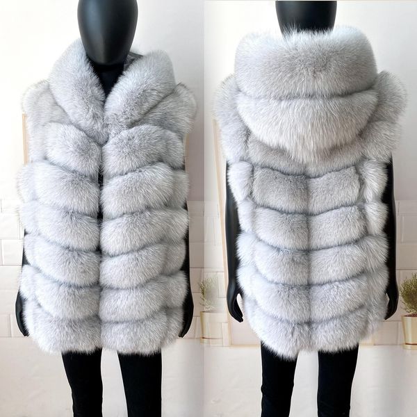 fur 2022 new real fur coat women hood removble winter warm natural fox fur vest fashion rhombus tailoring fox fur sleeveless coat, Black
fur 2022 new real fur coat women hood removble winter warm natural fox fur vest fashion rhombus tailoring fox fur sleeveless coat, Black
