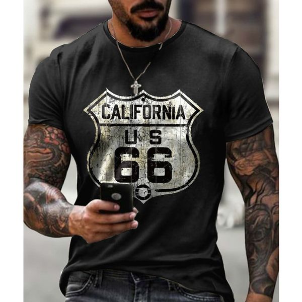 mens tshirts california 66 mens shortsleeved sports tshirt printing casual fashion streetwear oversized summer style 230330, White;black
mens tshirts california 66 mens shortsleeved sports tshirt printing casual fashion streetwear oversized summer style 230330, White;black