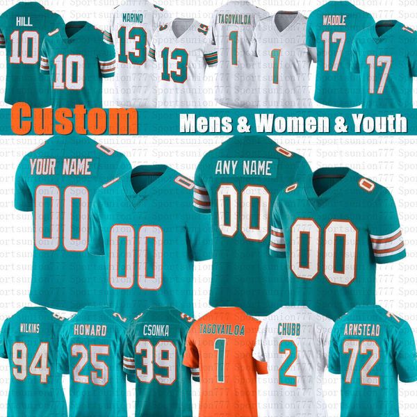 tyreek hill tua tagovailoa custom football jersey jaylen waddle jalen ramsey bradley chubb dan marino jevon holland raheem mostert jaelan ph, Black;red
tyreek hill tua tagovailoa custom football jersey jaylen waddle jalen ramsey bradley chubb dan marino jevon holland raheem mostert jaelan ph, Black;red