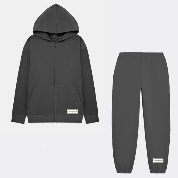 men's tracksuits 100% cotton tracksuit oversized zippered hoodie jogger sweat pants two-piece men's hoodie sweat pants 230330, Gray
men's tracksuits 100% cotton tracksuit oversized zippered hoodie jogger sweat pants two-piece men's hoodie sweat pants 230330, Gray