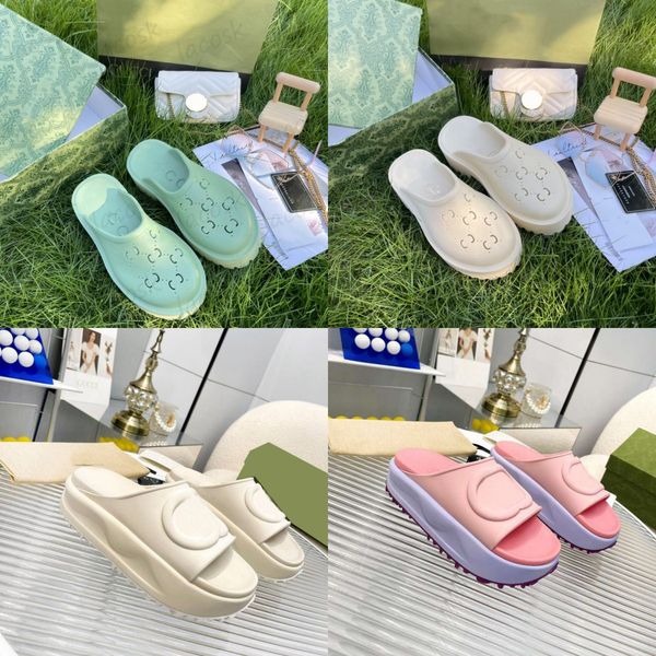 slippers women sandals designer luxury platform shoes wedge rubber cut out slides transparent materials classic beach sandal summer slipper, Black
slippers women sandals designer luxury platform shoes wedge rubber cut out slides transparent materials classic beach sandal summer slipper, Black