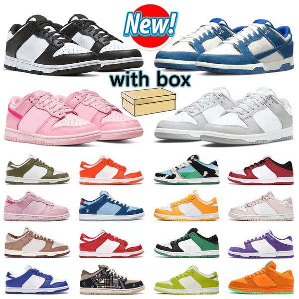 2023 designer running shoes with box for men women reverse panda white black sb dunks low dunked lows industrial blue grey fog unc universit
2023 designer running shoes with box for men women reverse panda white black sb dunks low dunked lows industrial blue grey fog unc universit
