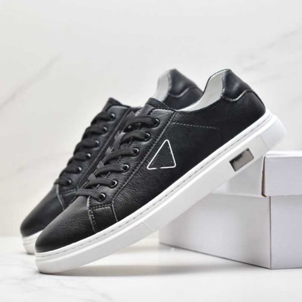 2023 classic men's ladies casual shoes designer fashion leather colorblock triangle logo flat street couple sneakers outdoor running sh
2023 classic men's ladies casual shoes designer fashion leather colorblock triangle logo flat street couple sneakers outdoor running sh