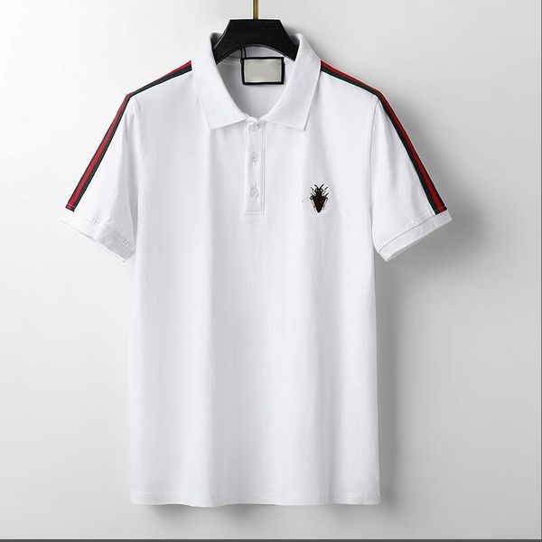 men's tee polo black and white color fashion casual business classic embroidery print new version of t-shirt button lapel polo -01, White;black
men's tee polo black and white color fashion casual business classic embroidery print new version of t-shirt button lapel polo -01, White;black