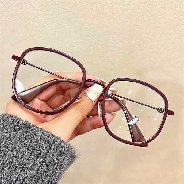 designer glasses new polygon anti blue light glasses trend net red plain color frame frosted nearsighted, White;black
designer glasses new polygon anti blue light glasses trend net red plain color frame frosted nearsighted, White;black