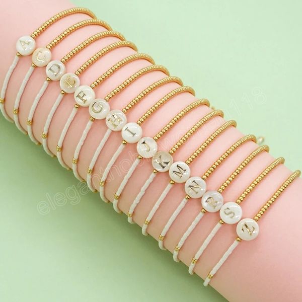 a-z letter bracelets handmade bead bracelets for women girls adjustable bracelet fashion decoration daily party jewelry gifts, Golden;silver
a-z letter bracelets handmade bead bracelets for women girls adjustable bracelet fashion decoration daily party jewelry gifts, Golden;silver