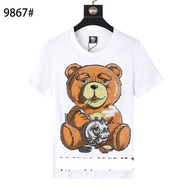 pp philipp high-quality t-shirts for men/women in summer with short sleeves and letter printed brand with loose and comfortable short sleev, White;black
pp philipp high-quality t-shirts for men/women in summer with short sleeves and letter printed brand with loose and comfortable short sleev, White;black