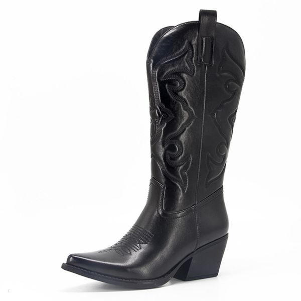 boots autumn winter western mid calf big size 43 chunky heels cowboy cowgirl booties women vintage silver shoes for woman 230330, Black
boots autumn winter western mid calf big size 43 chunky heels cowboy cowgirl booties women vintage silver shoes for woman 230330, Black