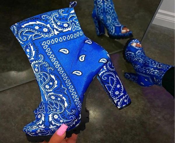 new women casual ankle boots platform ladies print leather bandana graffiti shoes zip footwear ladies peep toe shoes big size 438103434, Black
new women casual ankle boots platform ladies print leather bandana graffiti shoes zip footwear ladies peep toe shoes big size 438103434, Black