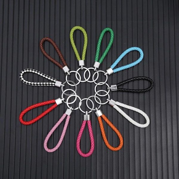 store benefits mix color pu leather braided woven keychain rope rings fit diy circle pendant key chains holder car keyrings jewelry acce ddr, Silver
store benefits mix color pu leather braided woven keychain rope rings fit diy circle pendant key chains holder car keyrings jewelry acce ddr, Silver