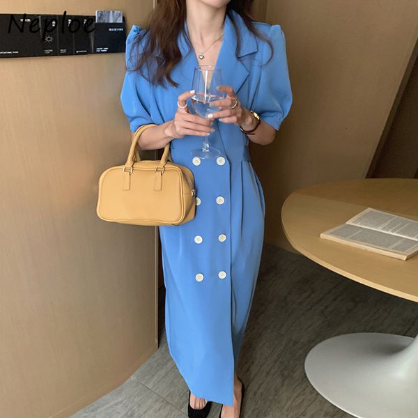 casual dresses employee work style ol temperament solid dress women's polo short sleeve single chest tank summer robe 230330, Black;gray
casual dresses employee work style ol temperament solid dress women's polo short sleeve single chest tank summer robe 230330, Black;gray