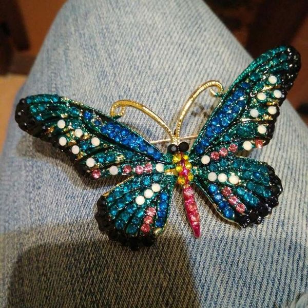 butterfly brooch pin women vintage brooches and pins insect luxury big brooch for scarf gift, Gray
butterfly brooch pin women vintage brooches and pins insect luxury big brooch for scarf gift, Gray