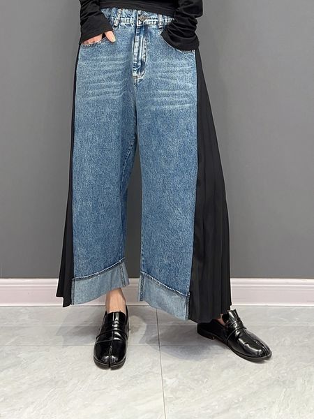 women's jeans superaen korean version fashion trend temperament versatile jean's clothing black 230330, Blue
women's jeans superaen korean version fashion trend temperament versatile jean's clothing black 230330, Blue