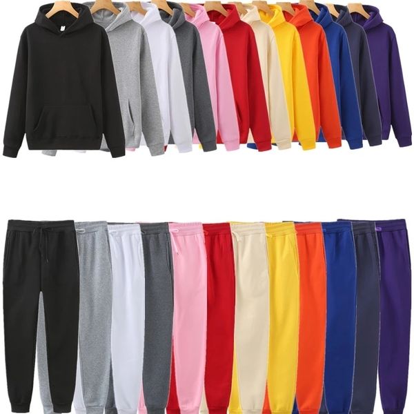 men s hoodies sweatshirts 12 color men s fashion brand sportswear sweatpants two piece suit informal 230330, Black
men s hoodies sweatshirts 12 color men s fashion brand sportswear sweatpants two piece suit informal 230330, Black
