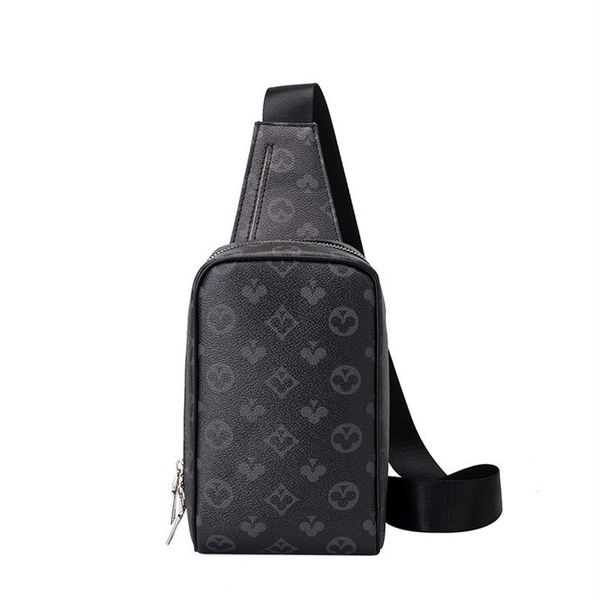 men chest sling bag clubs print pvc leather crossbody shoulder backpack purse daily mobile phone luxury brand rucksack small2710
men chest sling bag clubs print pvc leather crossbody shoulder backpack purse daily mobile phone luxury brand rucksack small2710
