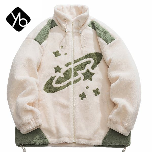 men's jackets hip hop streetwear fleece jacket warm thick coat stars space oversize winter for full zip turtleneck outerwear 230330, Black;brown
men's jackets hip hop streetwear fleece jacket warm thick coat stars space oversize winter for full zip turtleneck outerwear 230330, Black;brown
