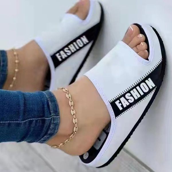 slippers women's fabric upper slider women's diaper flat platform multi color sandals women's sewing large size circular open, Black
slippers women's fabric upper slider women's diaper flat platform multi color sandals women's sewing large size circular open, Black