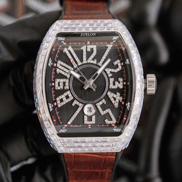 watch milles diamond inlaid most expensive mantianxing men's wine barrel large dial fashion glow automatic mechanical watch waterproof, Slivery;black
watch milles diamond inlaid most expensive mantianxing men's wine barrel large dial fashion glow automatic mechanical watch waterproof, Slivery;black