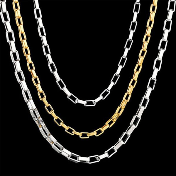 hiphop jewelry stainless steel rectangle link chain for man woman gold necklace designer south american silver necklaces mens chains chokers
hiphop jewelry stainless steel rectangle link chain for man woman gold necklace designer south american silver necklaces mens chains chokers